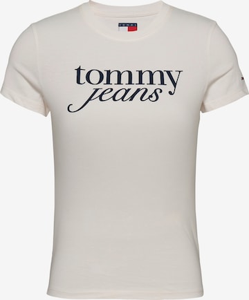 Tommy Jeans Футболка 'Essential' в Бежевый: спереди