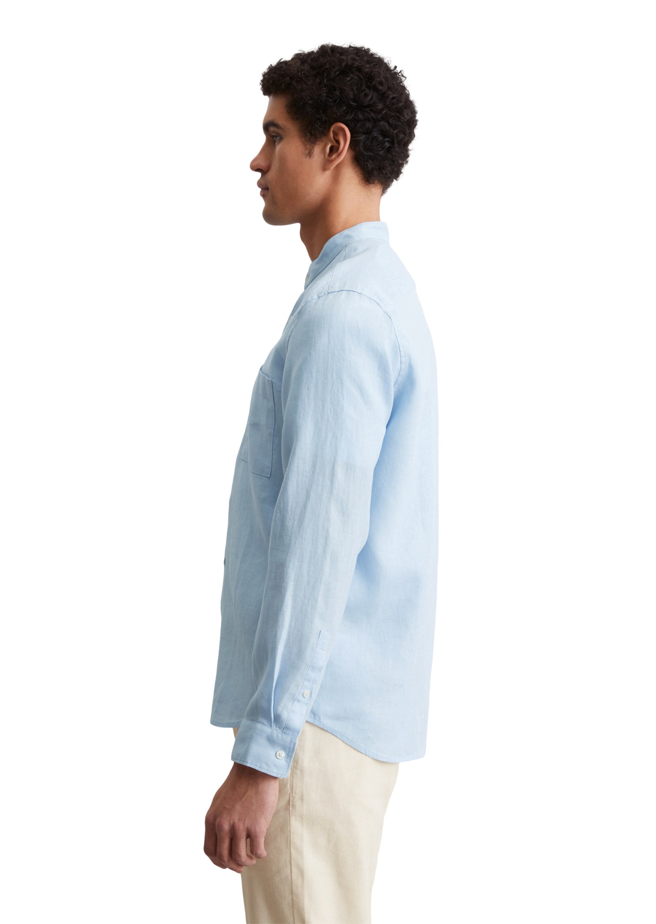 Marc O'Polo Regular fit Overhemd in Blauw