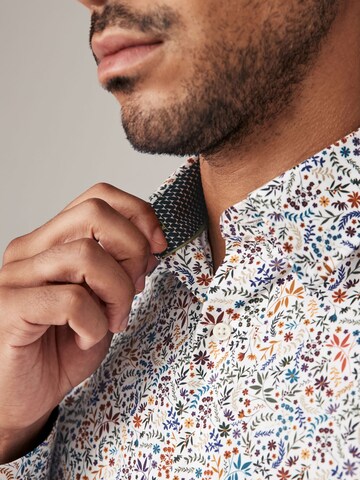 Coupe regular Chemise Next en blanc