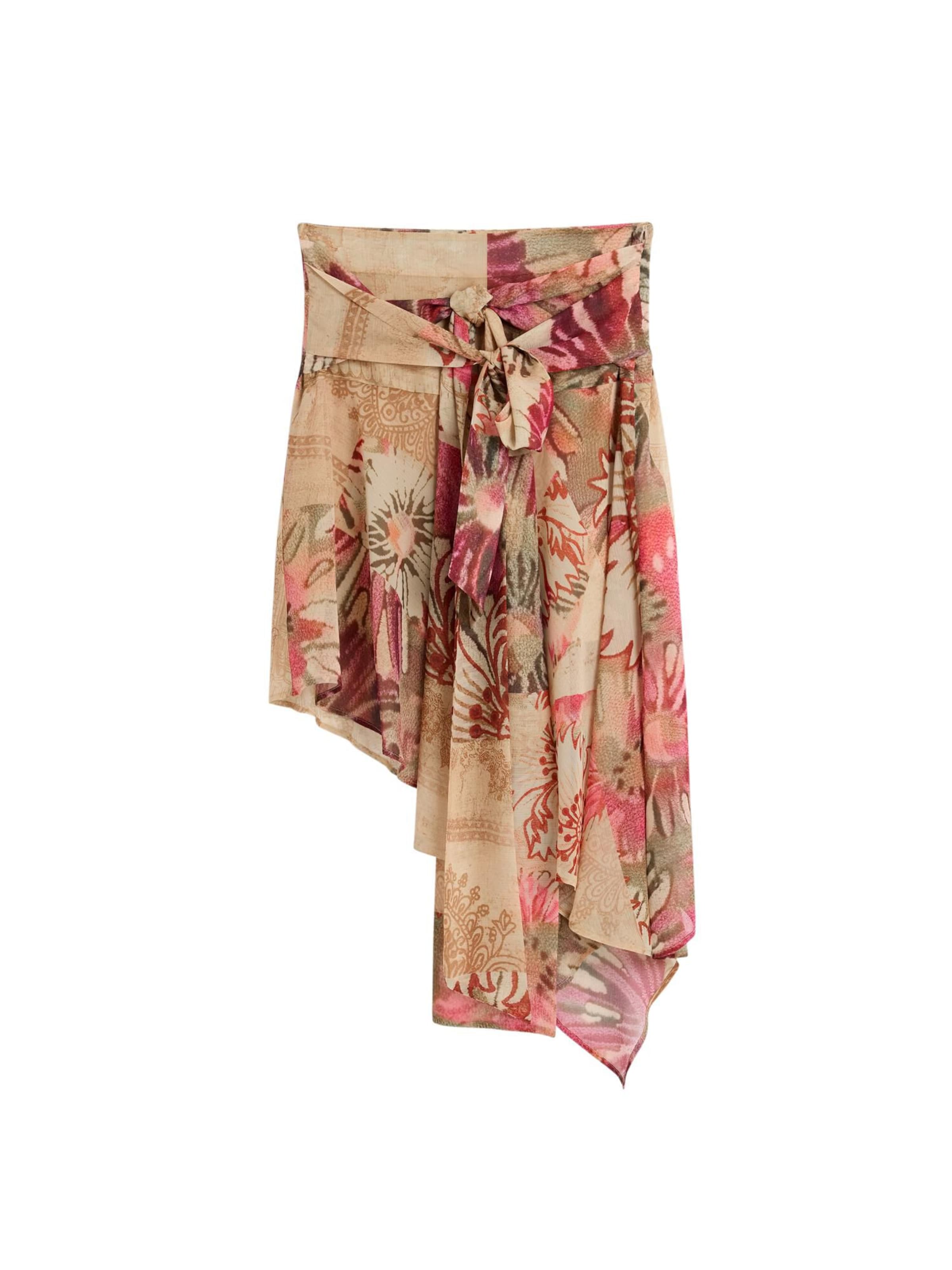 DesigualSuknja - smeđa boja: prednji dio