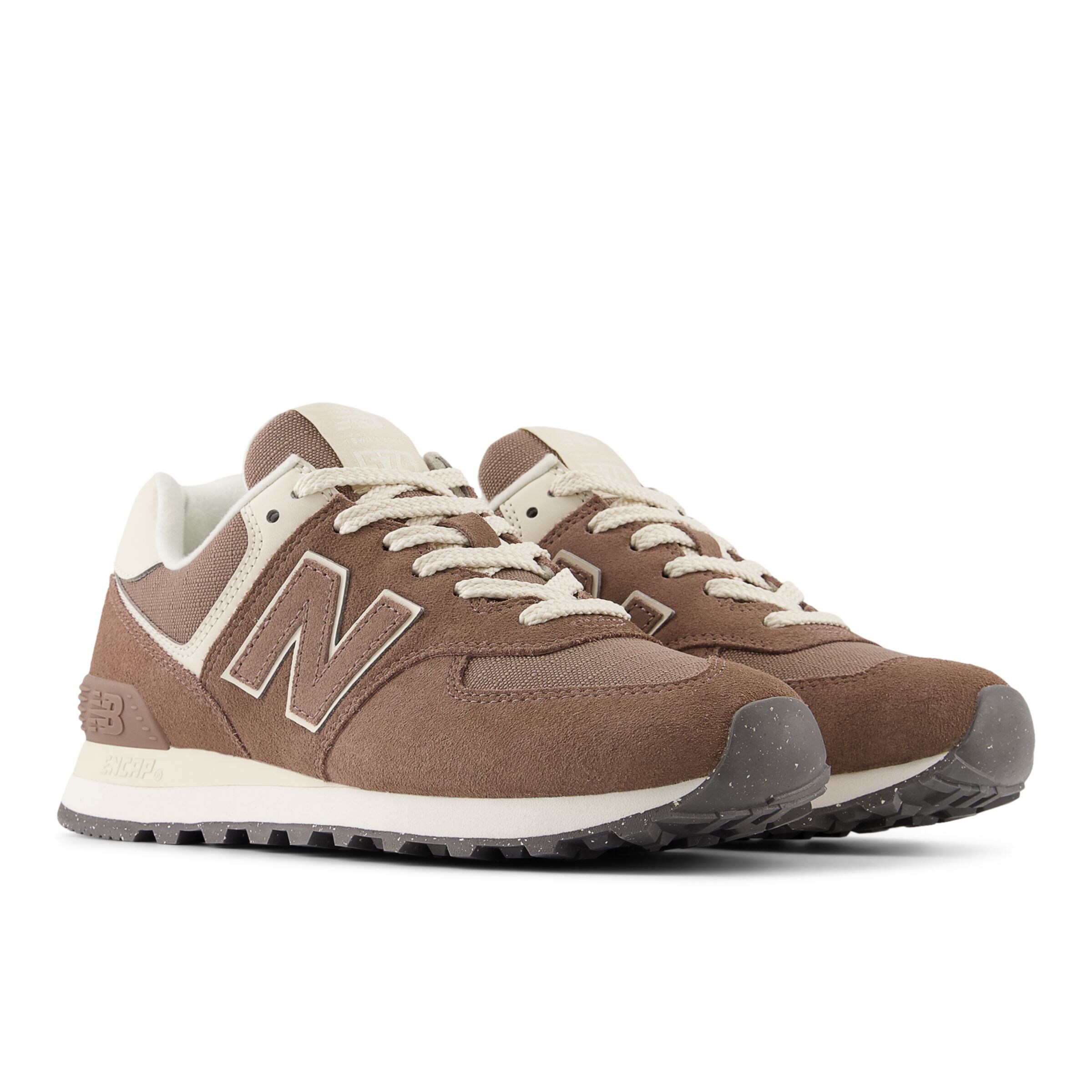Baskets basses '574' new balance en marron