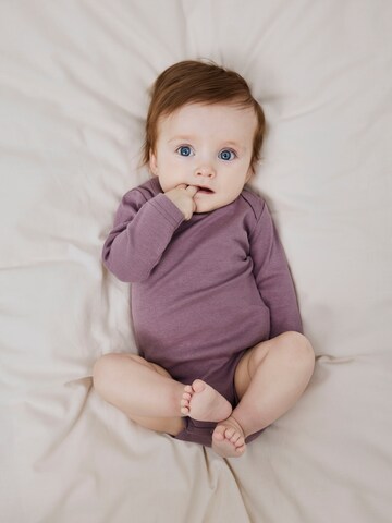 Tutina / body per bambino di NAME IT in lilla: frontale