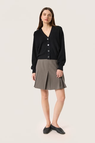Cardigan 'Sina' SOAKED IN LUXURY en noir