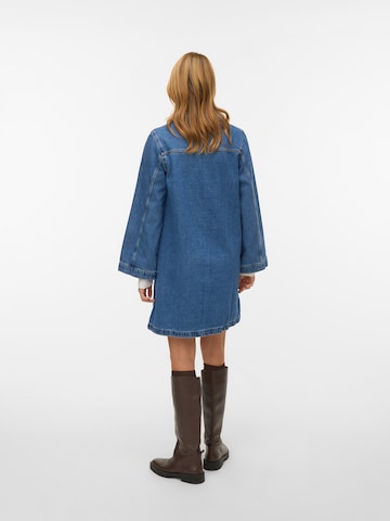 VERO MODA Shirt Dress 'VMFindo' in Blue