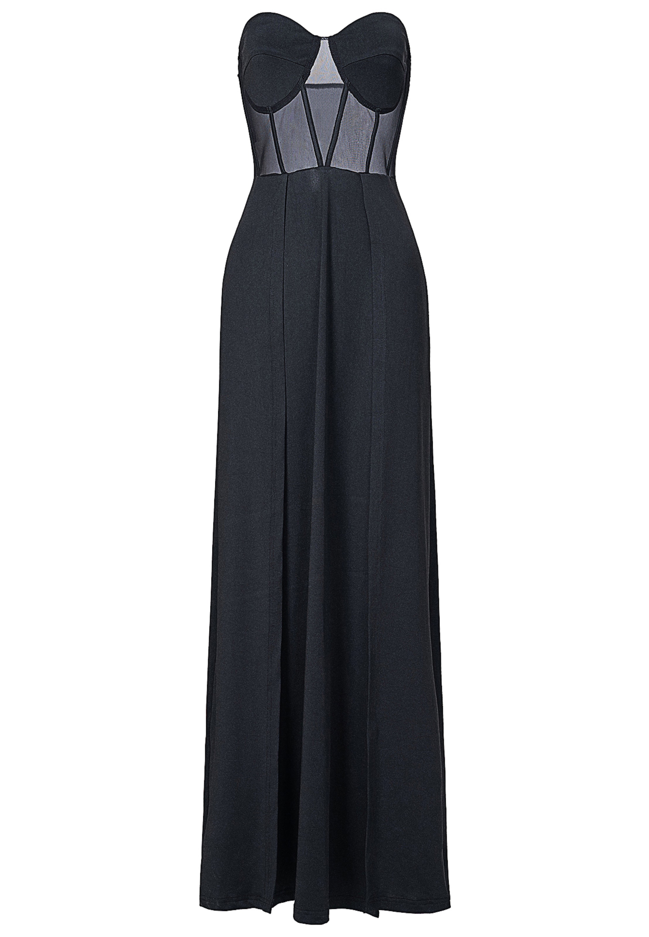 Moda Minx Abendkleid 'Aimee' in Schwarz: Vorderseite