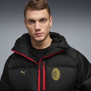 PUMA Winterjas 'AC Milan PUMATECH PrimaLoft®' in Zwart