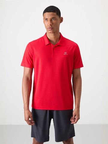 T-Shirt Tommy Life en rouge : devant