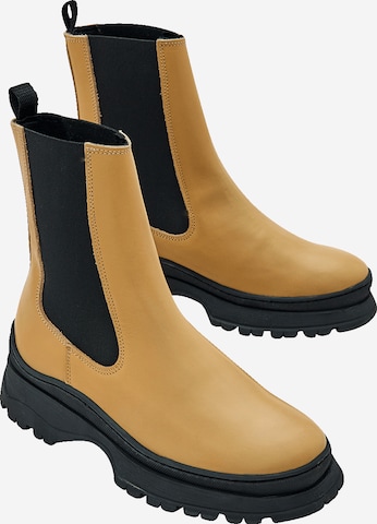 Boots chelsea 'Maiga' di EDITED in beige