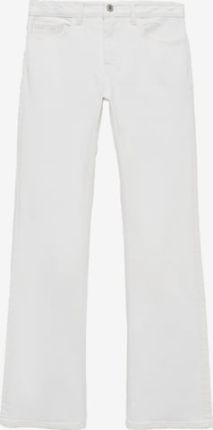 MANGO Regular Farkut 'FIONA' värissä valkoinen: etupuoli