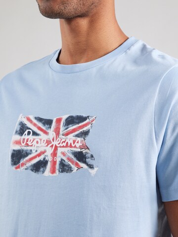 Pepe Jeans Shirt 'CLAG' in Blue