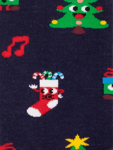 Chaussettes 'Wonderful Christmas' DillySocks en mélange de couleurs