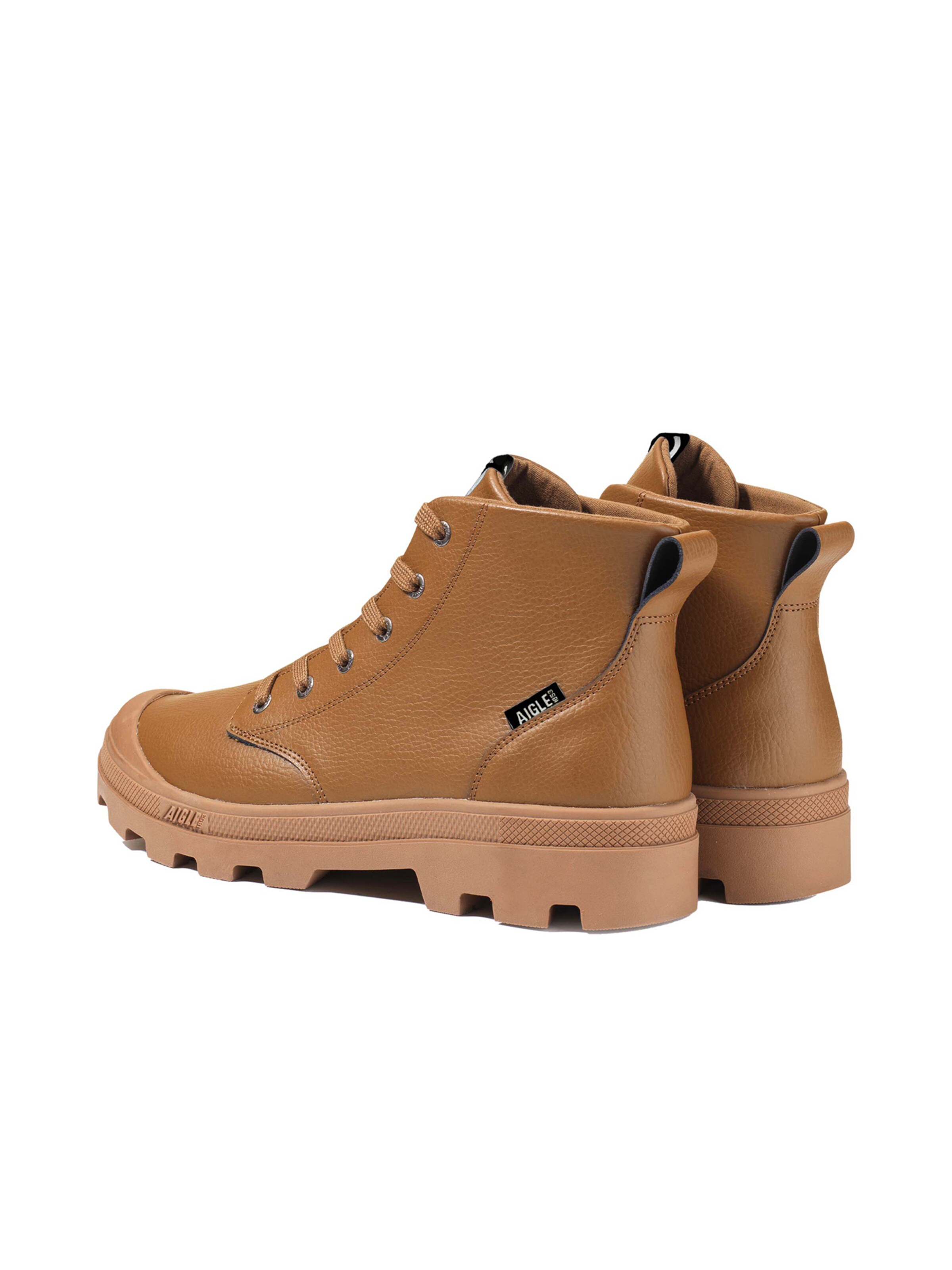 AIGLE Σνίκερ ψηλό ' TENERE CITY ' σε καφέ