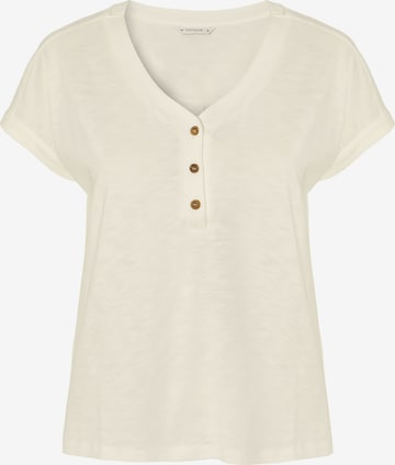 TATUUM - Camisa 'Slibi' em branco: frente