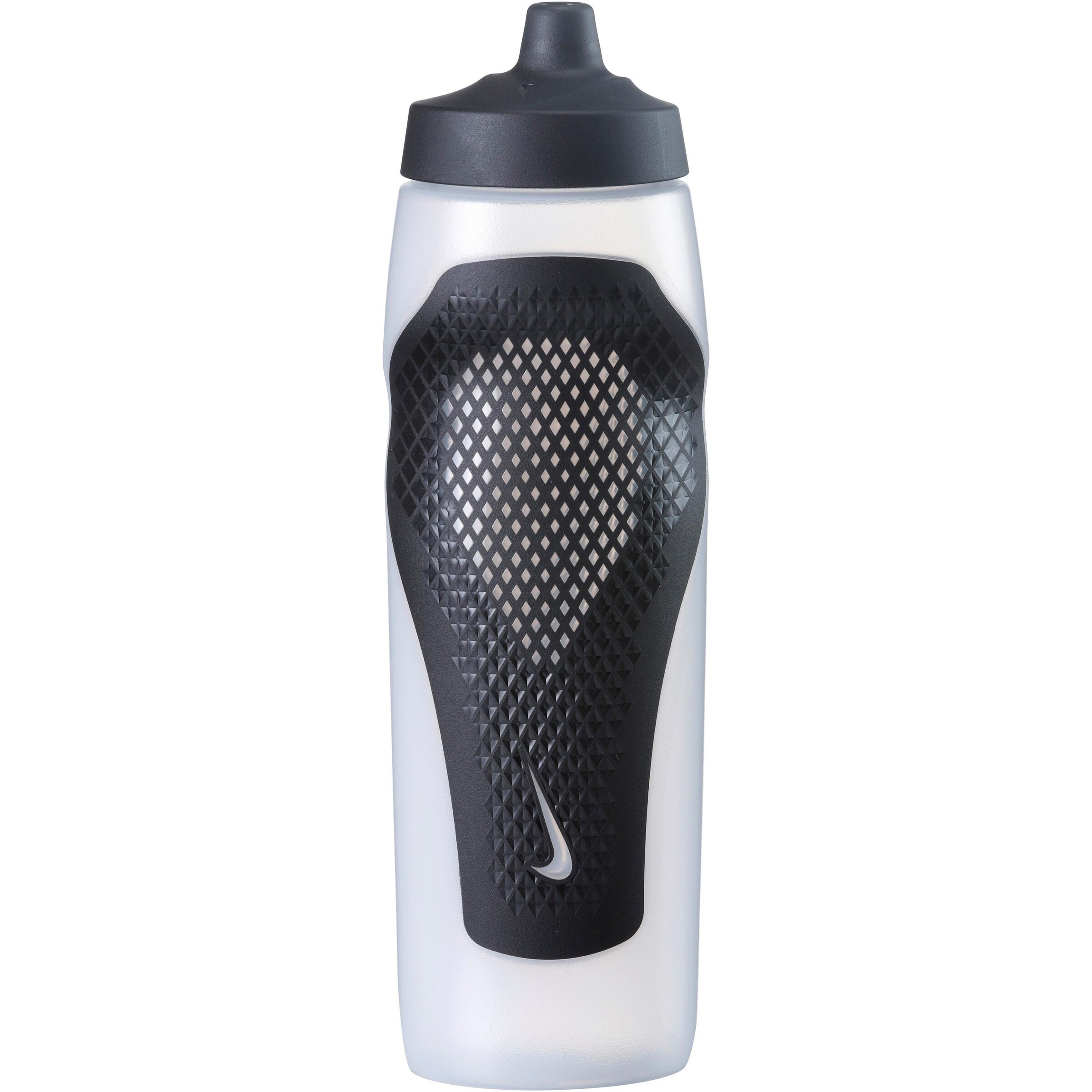 NIKE Drinking Bottle 'Refuel Grip' in Black