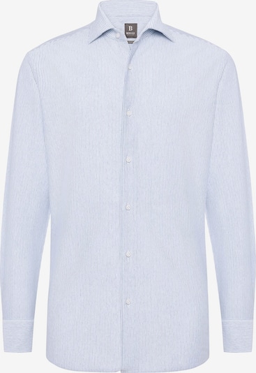 Marškiniai iš Boggi Milano, spalva – mėlyna / balta, Prekių apžvalga