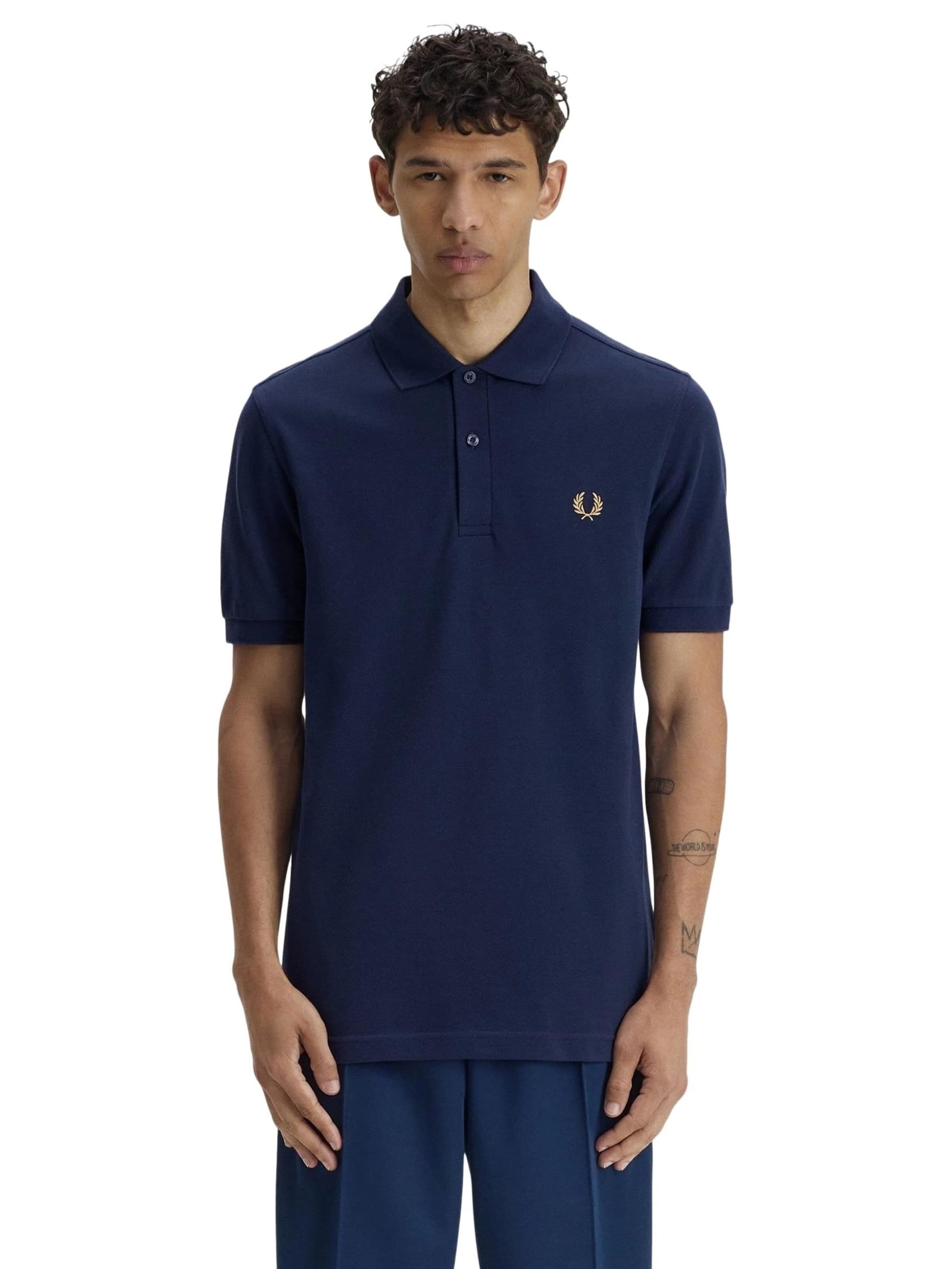 Fred Perry Bluser & t-shirts 'Polo fred perry marino original sportwear polo shirt' i blå: forside