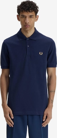 Fred Perry - Camisa 'Polo fred perry marino original sportwear polo shirt' em azul: frente