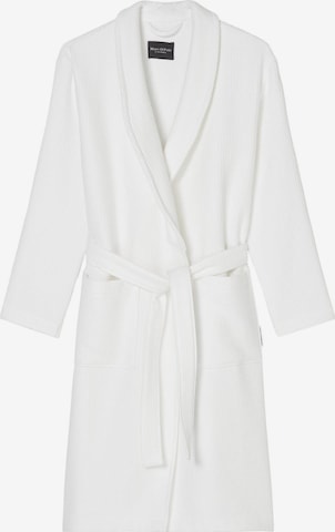 Marc O'Polo Long Bathrobe in White: front