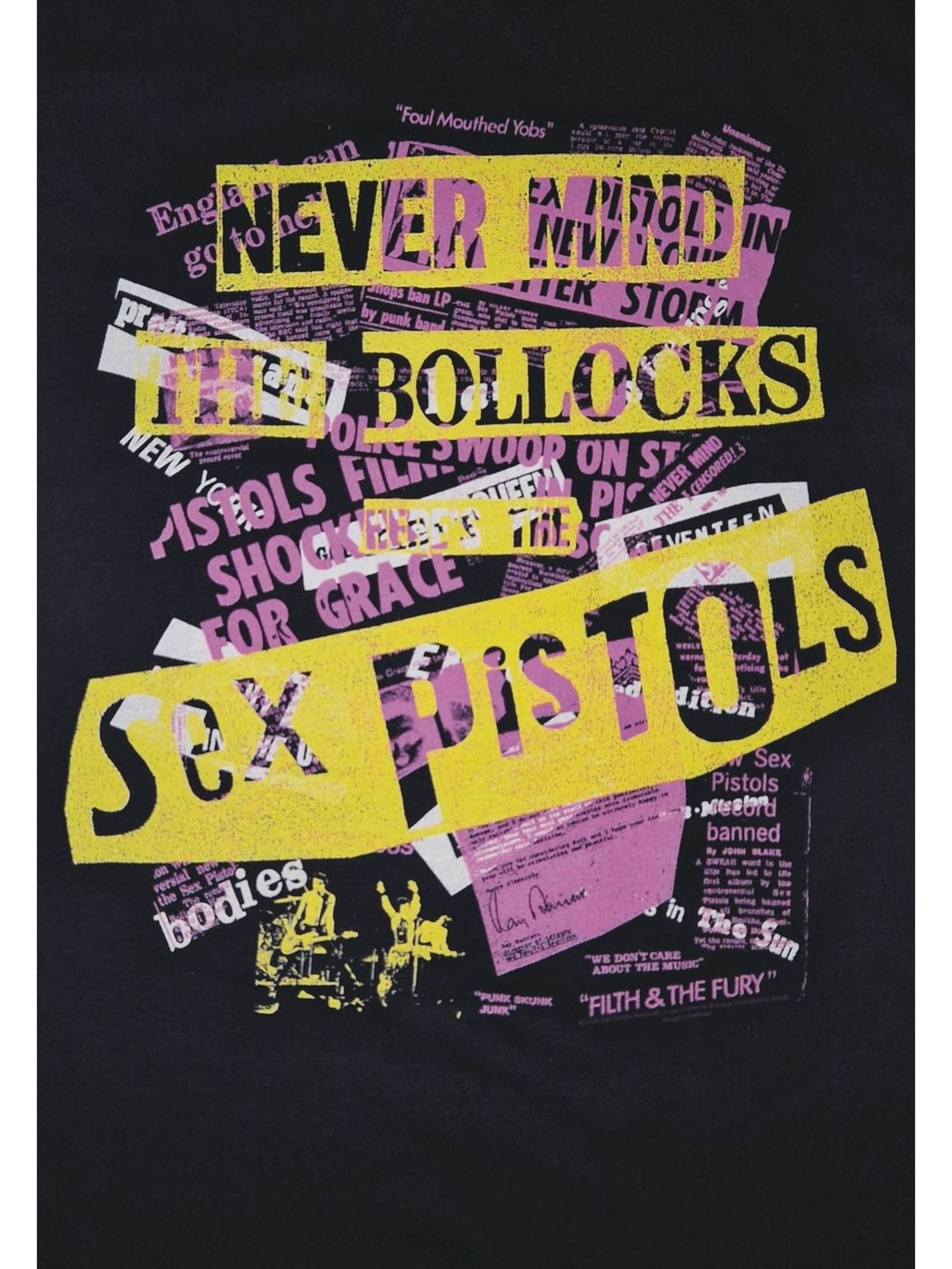 Sex Pistols Koszulka 'Sex Pistols Never Mind The Bollocks T-Shirt' w kolorze czarny