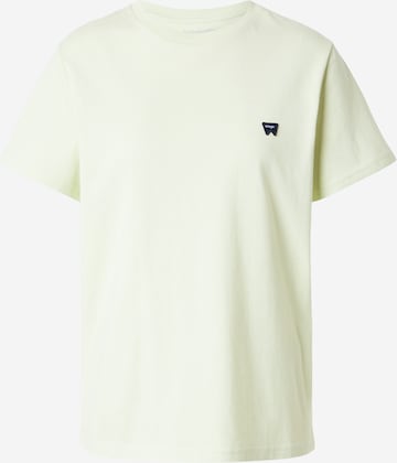 WRANGLER - Camiseta en verde: frente