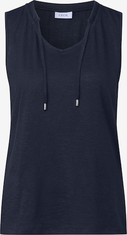 CECIL Top in Blue: front