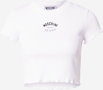 Moschino Jeans Футболка в Белый: спереди