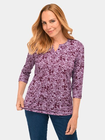 Goldner Shirt in Purple: front