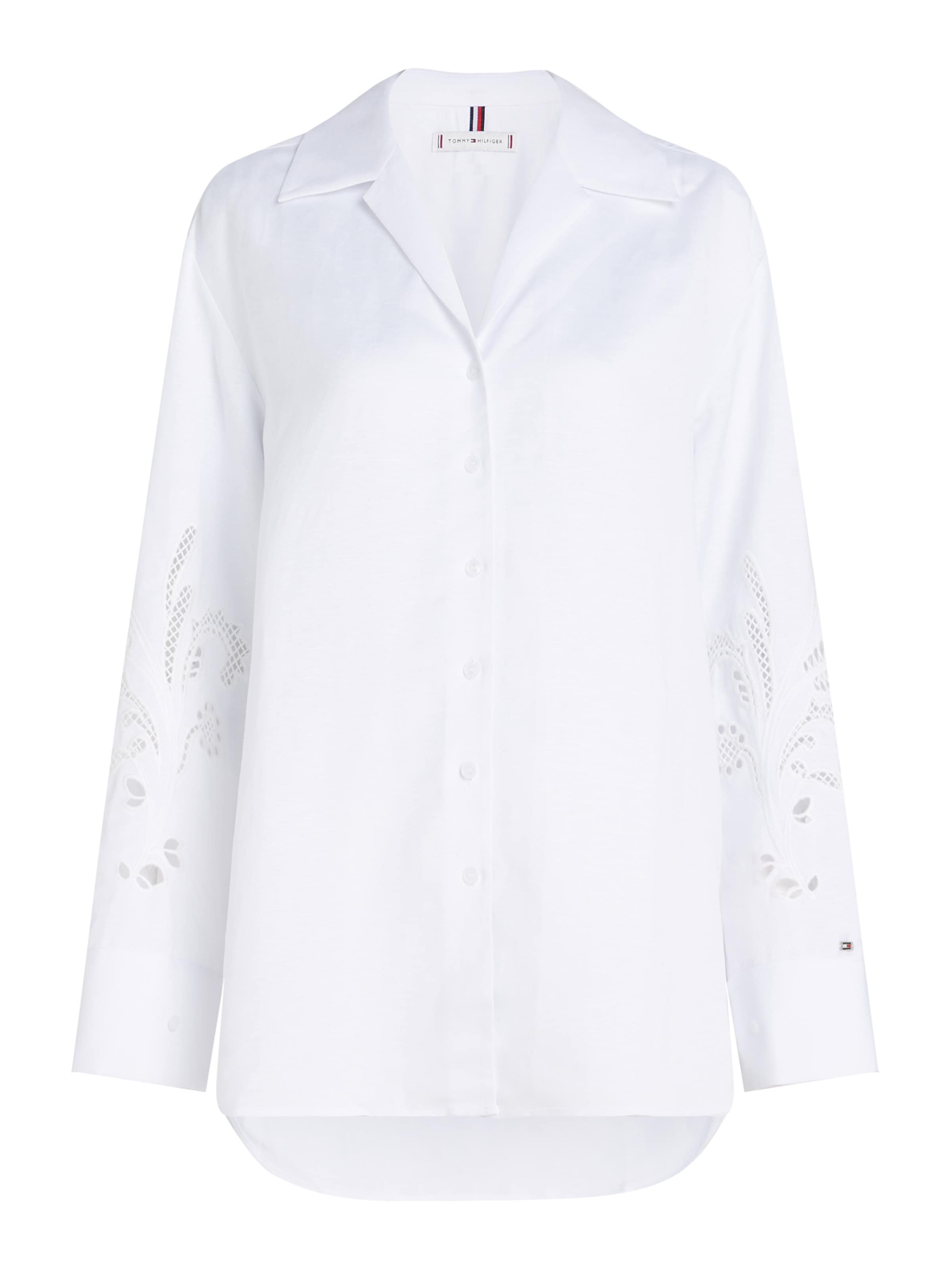 TOMMY HILFIGER Bluse in Weiß: Vorderseite