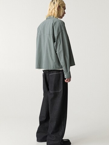 Pull&Bear Comfort fit Ing - zöld