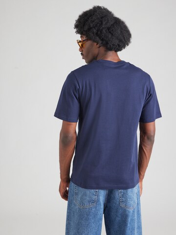 JACK & JONESMajica 'JWHFERRIS' - plava boja: stražnji dio