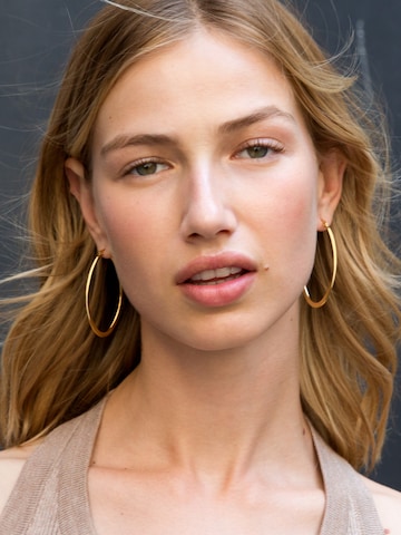 Boucles d'oreilles 'Drop' day berlin en or : devant