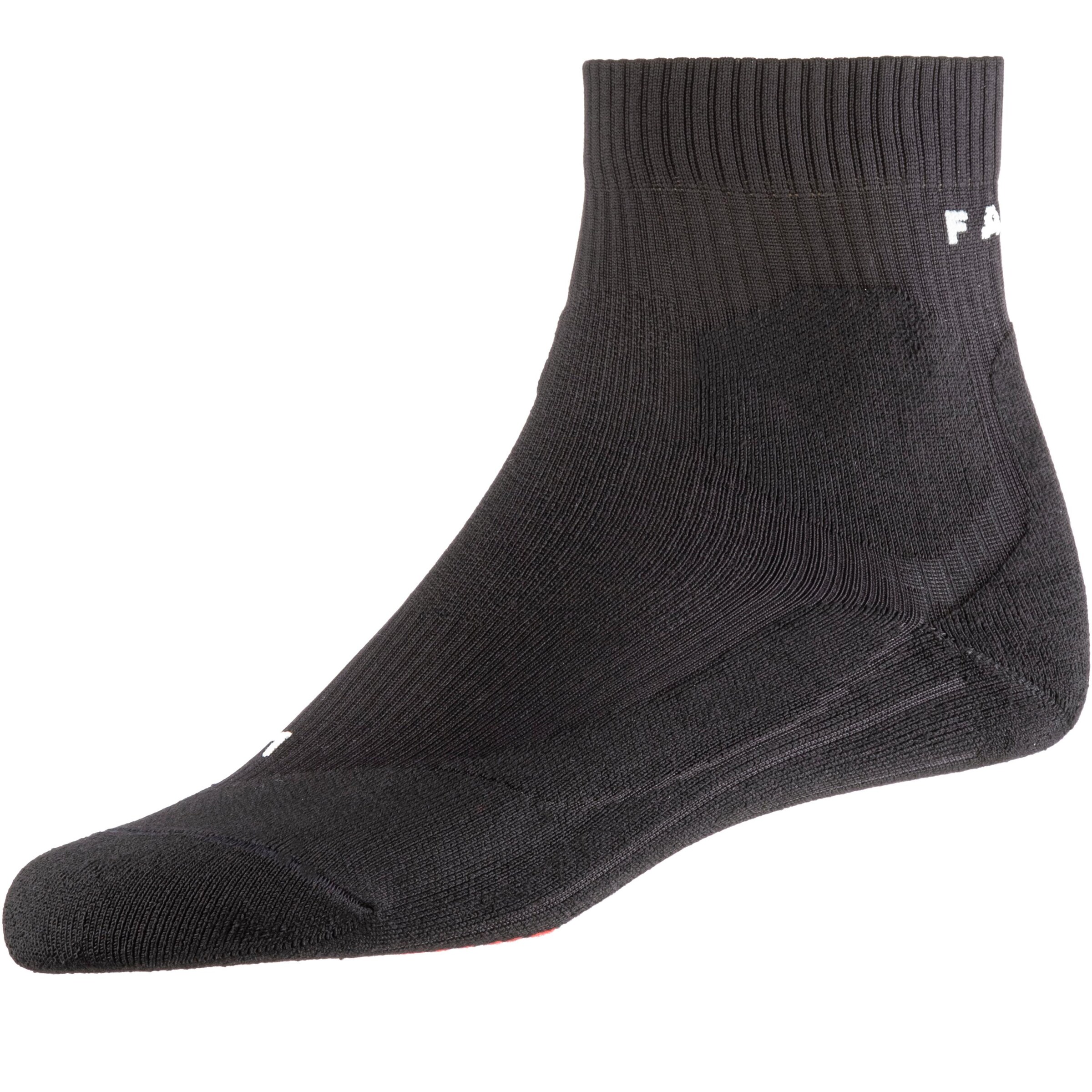FALKE Athletic Socks 'RU 4 Trail' in Black: front