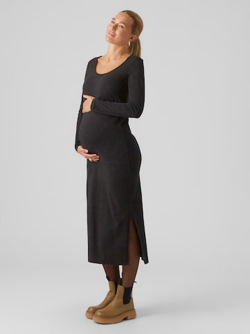 Robe 'MIA' MAMALICIOUS en noir : devant