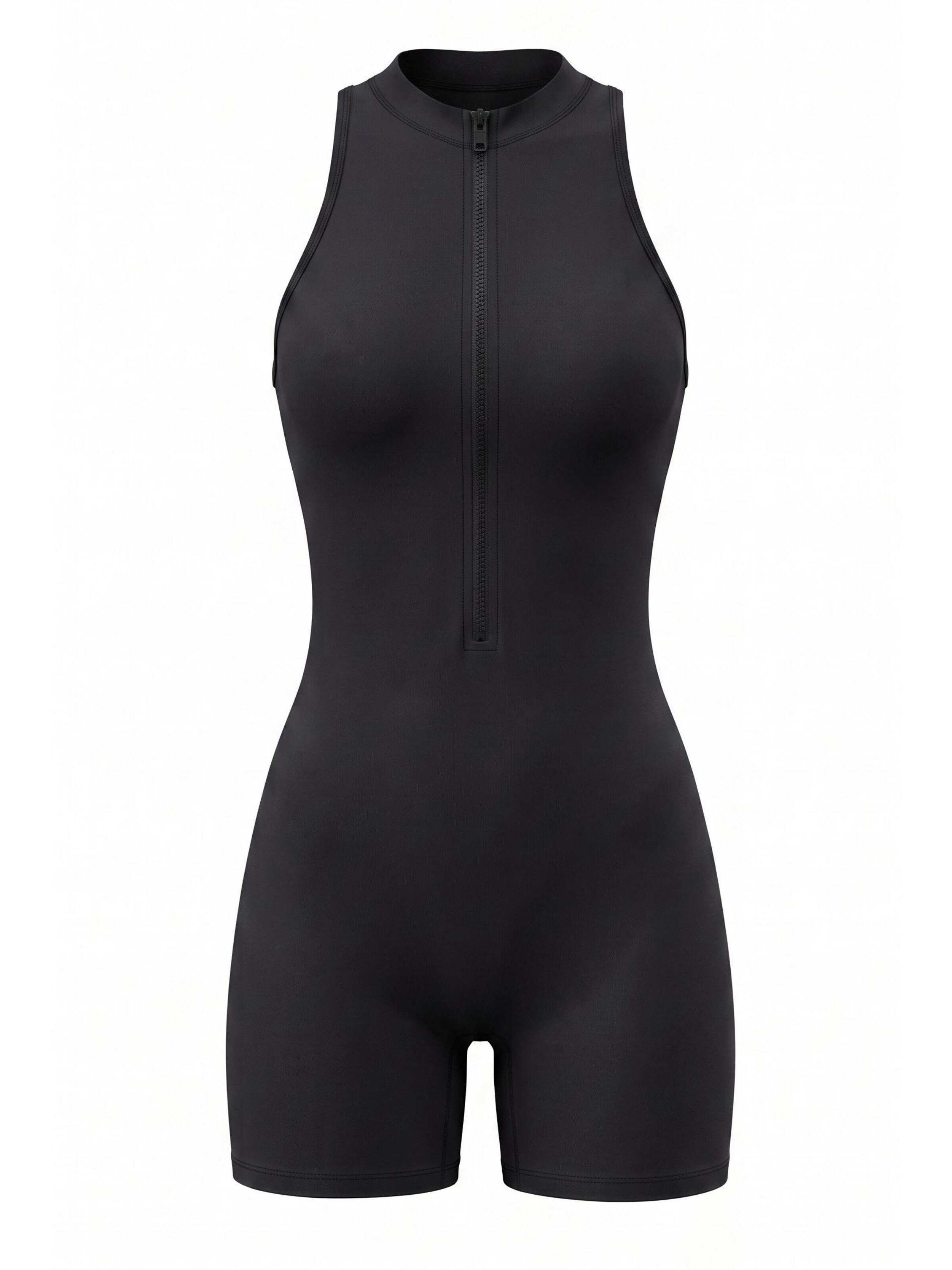 FemmeTone Jumpsuit 'Briseida'‌‌‌‌‌ in Schwarz: Vorderseite