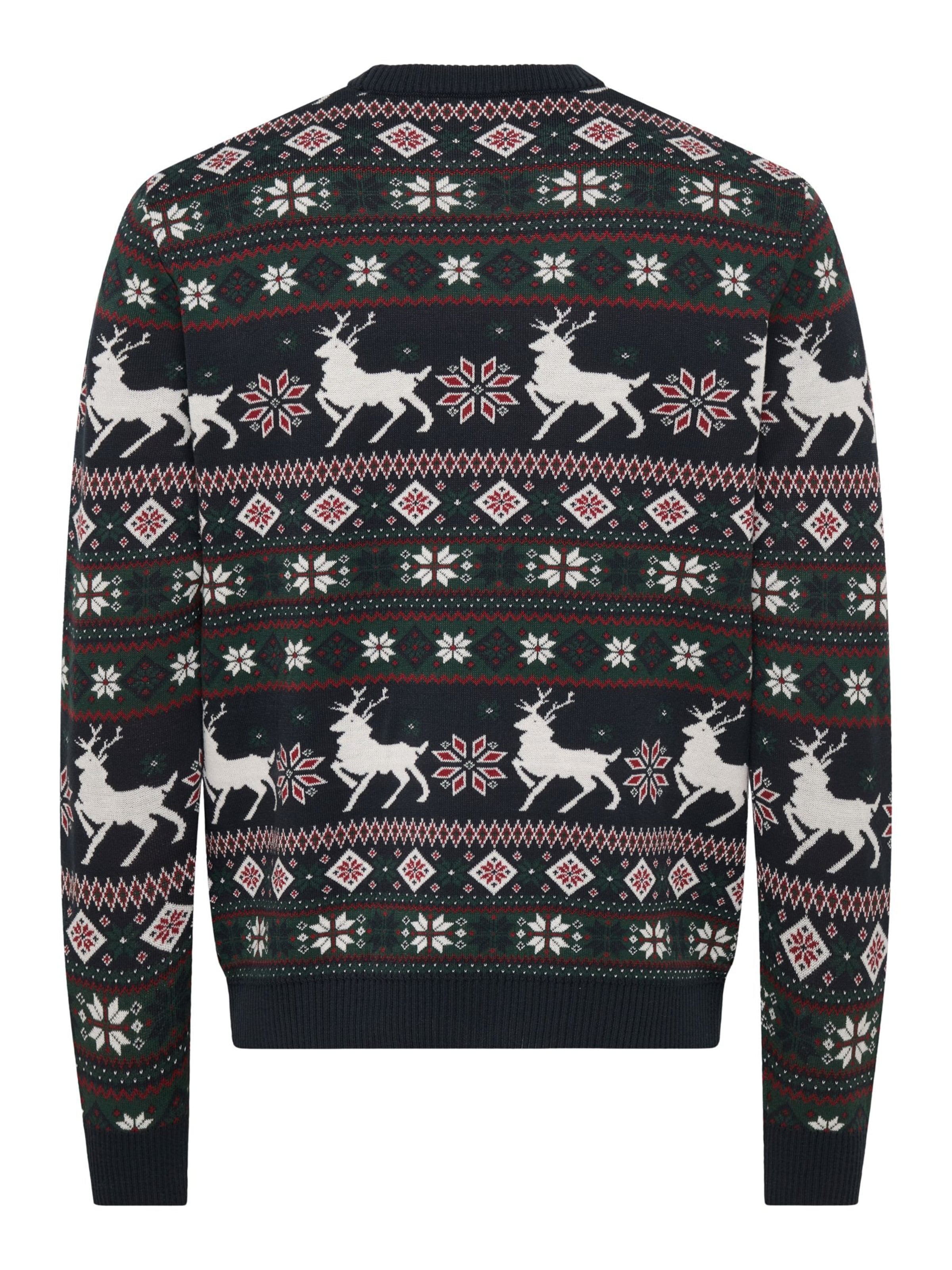 Only & Sons Trui 'ONSX-Mas' in Gemengde kleuren