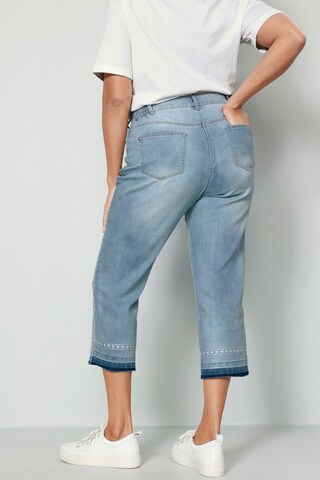 MIAMODA Slimfit Jeans in Blauw