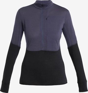 purpurinė ICEBREAKER Sportinio tipo megztinis '200 Realfleece Descender': priekis