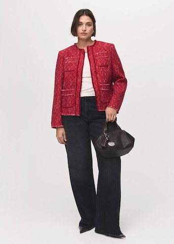 MANGO Übergangsjacke 'Rosso' in Rot