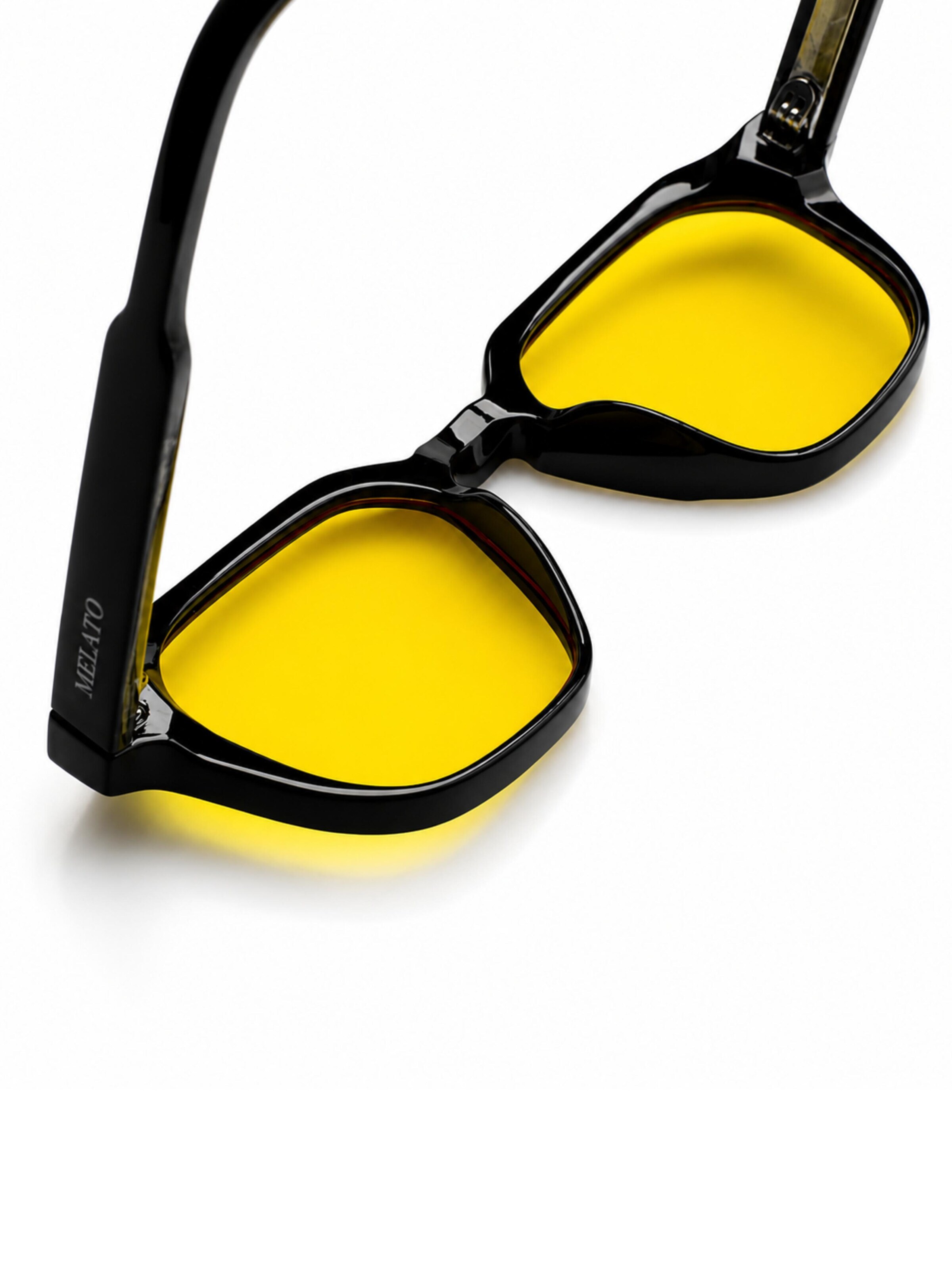 Lunettes 'Meridian' Melato en jaune