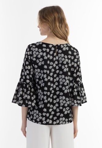 Usha Bluse in Schwarz