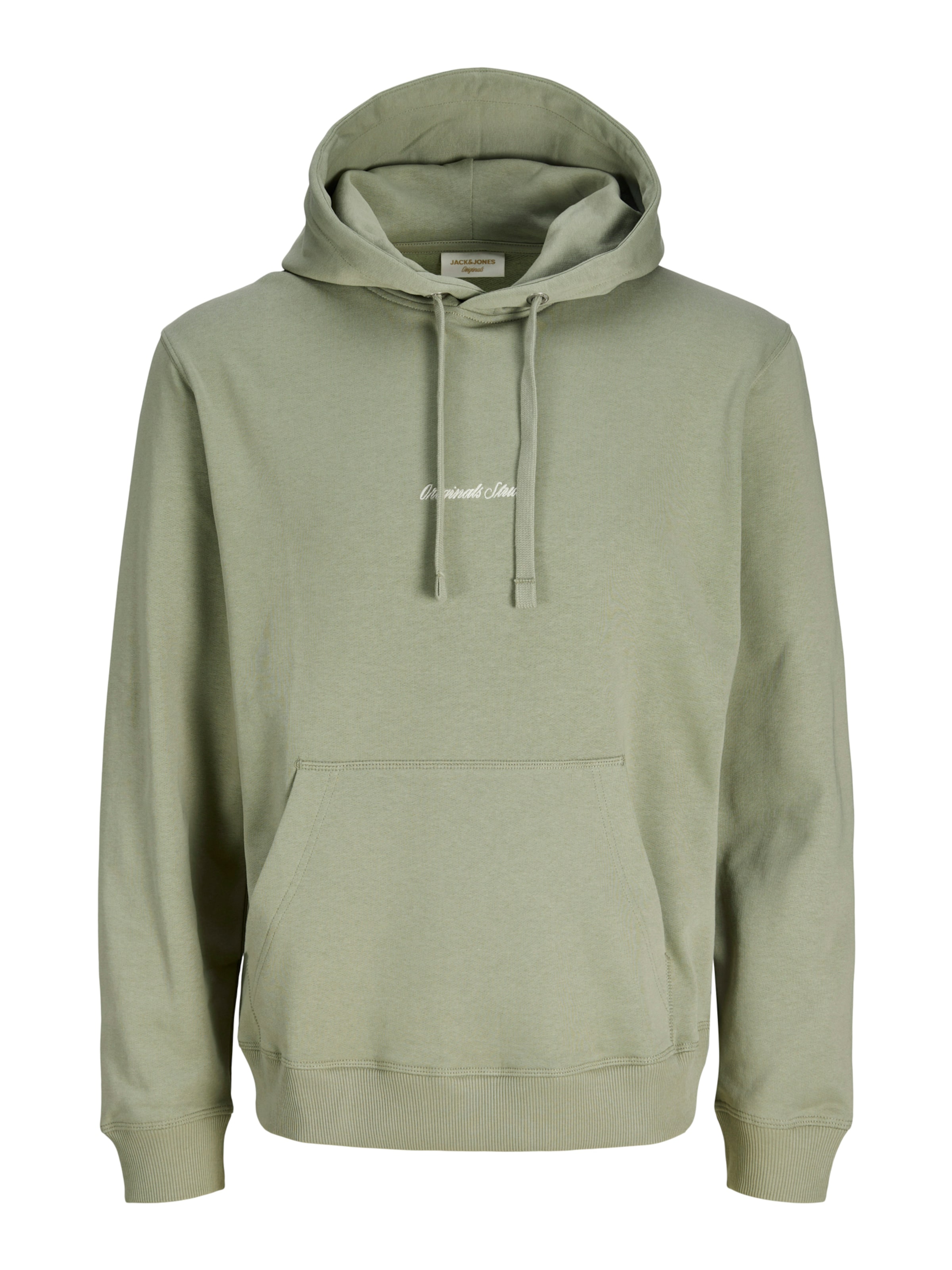 JACK & JONES Sweatshirt 'JORNorrebro' in Pastel green / White, Item view