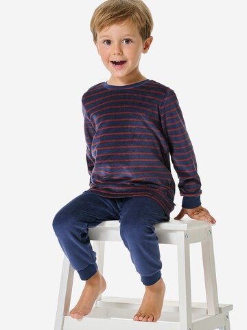 SCHIESSER - Pijama ' Boys World ' en azul