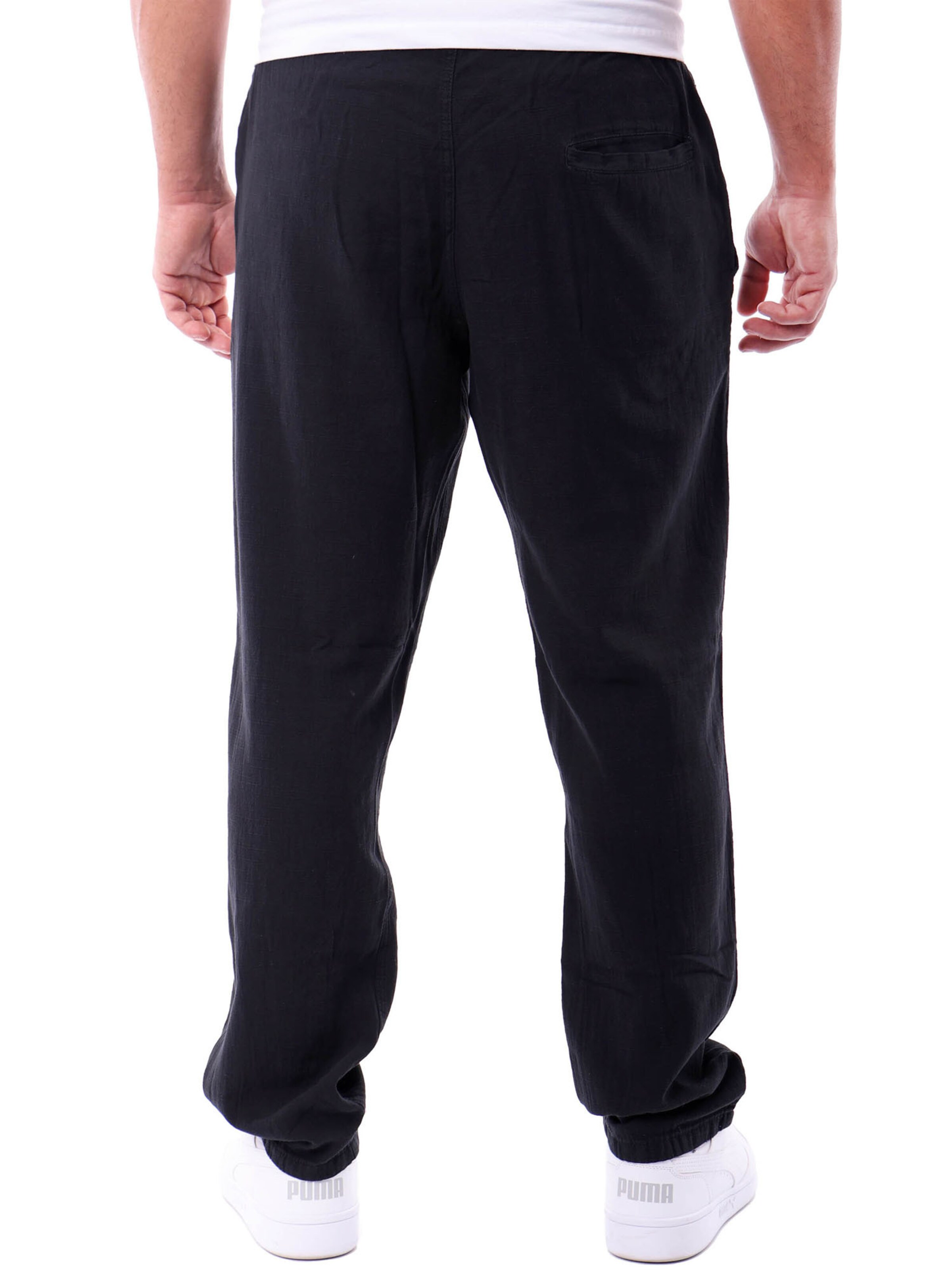 Reslad Regular Pants 'RS3003' in Black