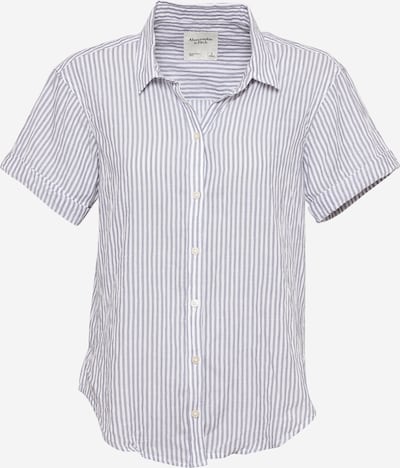 Abercrombie & Fitch Bluse in blau / weiß, Produktansicht