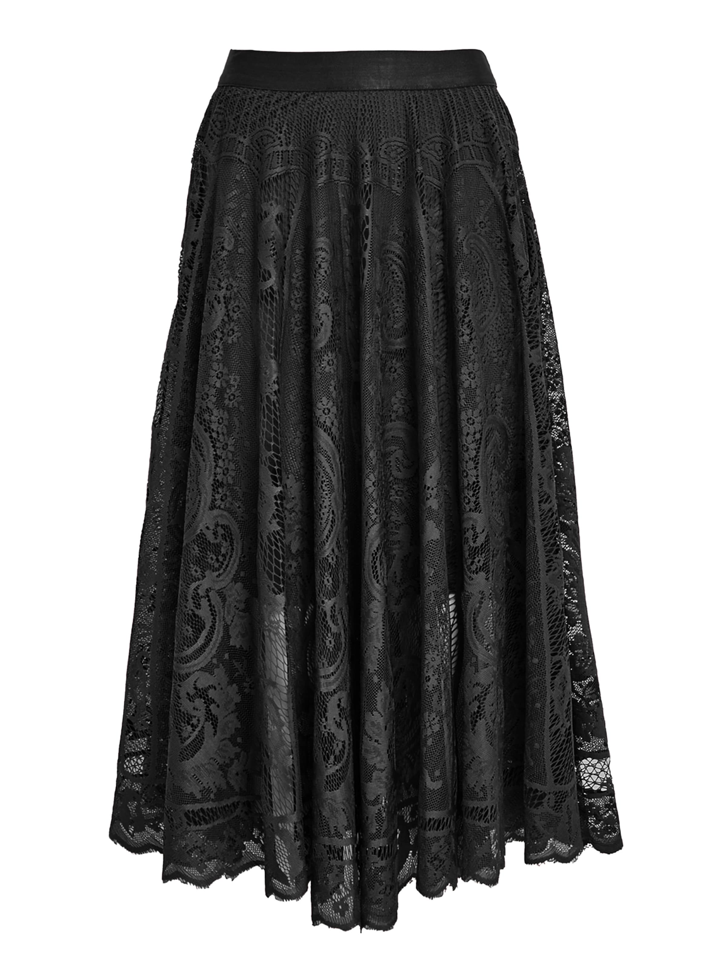 Jupe 'Greta ' Peppercorn en noir : devant