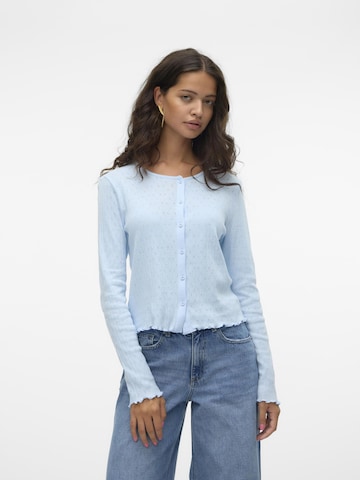 VERO MODA - Cárdigan 'ISA' en azul: frente