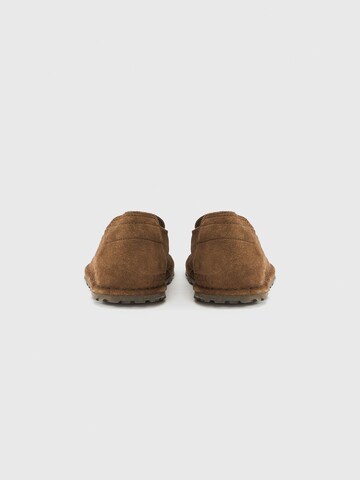 BIRKENSTOCK Moccasins 'Utti' in Brown