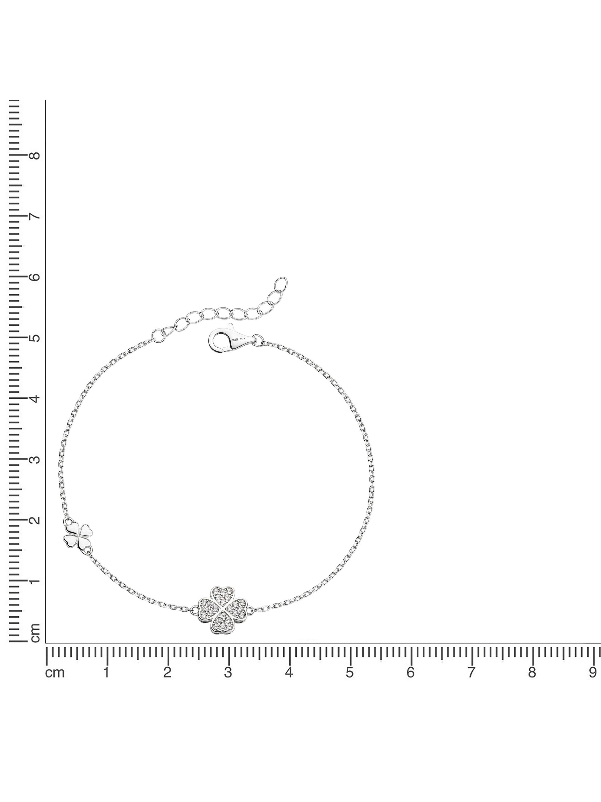 CELESTA Armband in Weiß