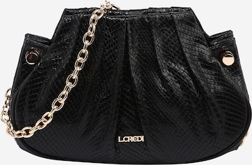 L.CREDI Crossbody Bag 'Heather' in Black: front