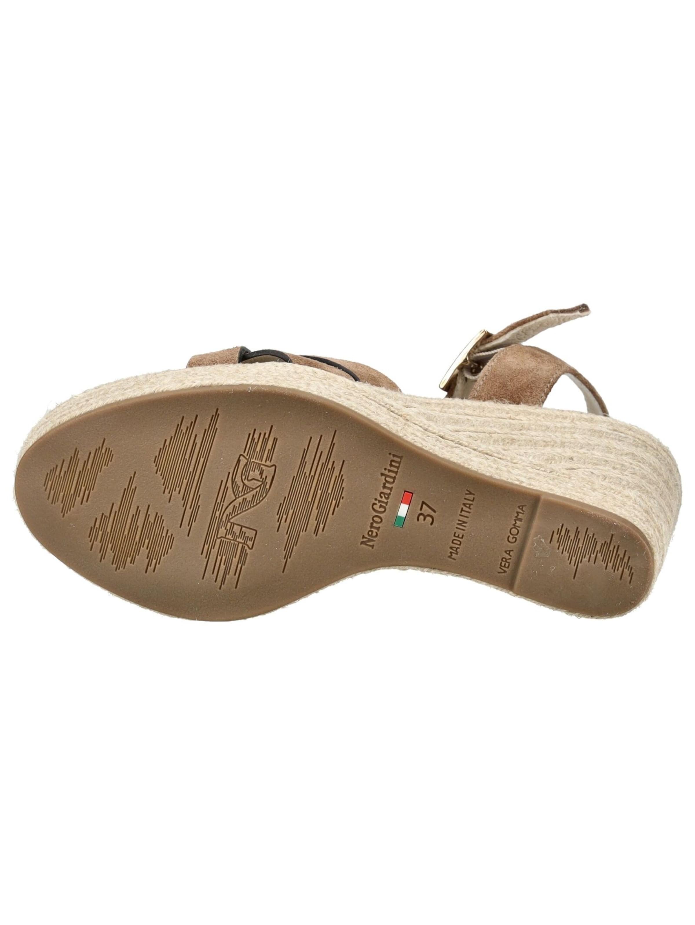 Sandales Nero Giardini en marron